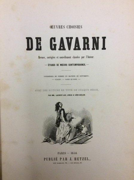 OEUVRES CHOISIES: ETUDES DE MOEURS CONTEMPORAINES. - Revues, corrigées et …