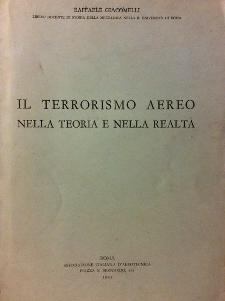 IL TERRORISMO AEREO NELLA TEORIA E NELLA REALTA'. - Suppl. …