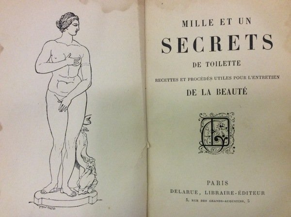 MILLE ET UN SECRETS DE TOILETTE. - Recettes et procédés …