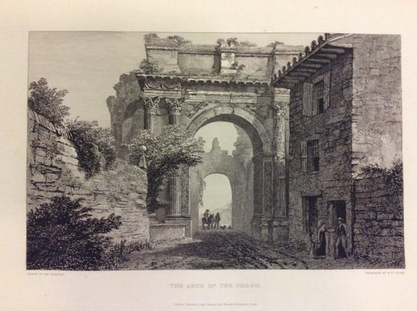 PICTURESQUE VIEWS OF THE ANTIQUITIES OF POLA, IN ISTRIA. - The plates engraved by W.B. Cooke, George Cooke, Henry Moses, and Cosmo Armstrong.