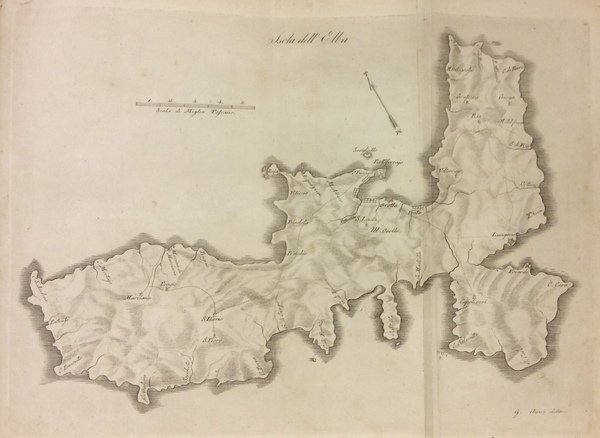 STORIA DELL'ISOLA DELL'ELBA. - Dedicata alla Sacra Maestà di Napoleone …