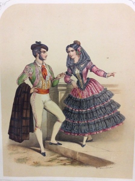 LES NATIONS. ALBUM DES COSTUMES DE TOUS LES PAYS.