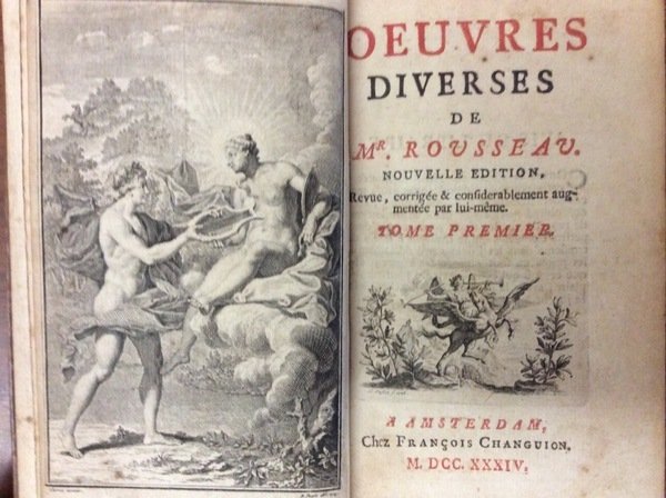 OEUVRES DIVERSES. - Nouvelle edition. Revue, corrigée & considerablement augmentée …