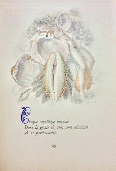 FETES GALANTES - Illustrées de dessins originaux par P.E. Bécat.