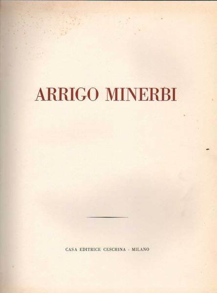 ARRIGO MINERBI.