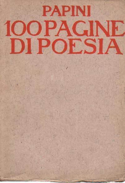 CENTO PAGINE DI POESIA.