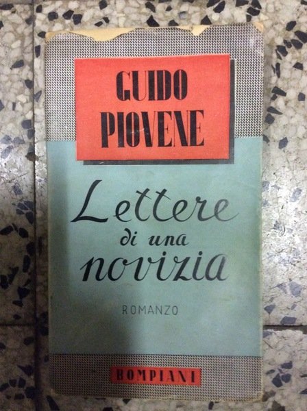 LETTERE DI UNA NOVIZIA. - Romanzo.