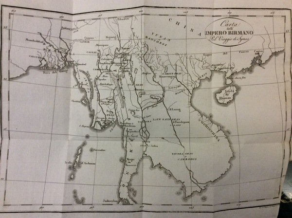 RELAZIONE DELL'AMBASCIATA INGLESE SPEDITA NEL 1795 NEL REGNO D'AVA O …