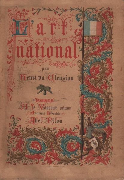 L'ART NATIONAL. - Etude sur l'histoire de l'art en France.