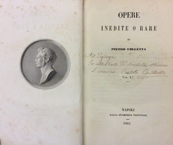 OPERE INEDITE O RARE.