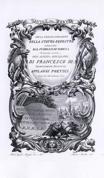 PER LA SOLENNE DEDICAZIONE DELLA STATUA EQUESTRE INNALZATA DAL PUBBLICO …