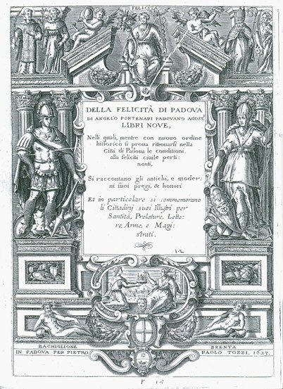 DELLA FELICITA' DI PADOVA. - Libri nove.