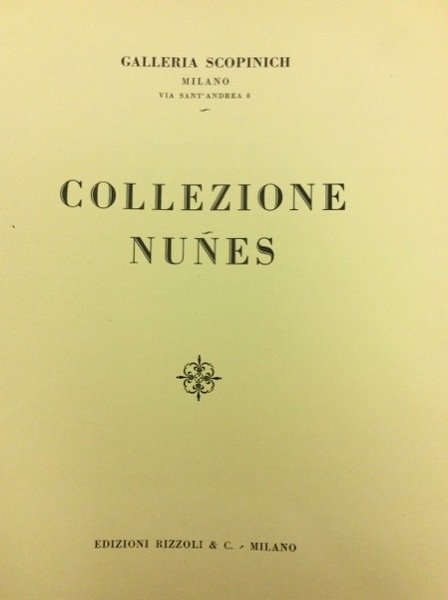 COLLEZIONE NUÑES.