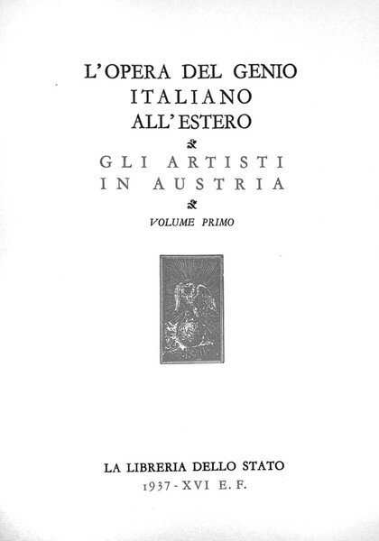 L'OPERA DEL GENIO ITALIANO ALL'ESTERO.