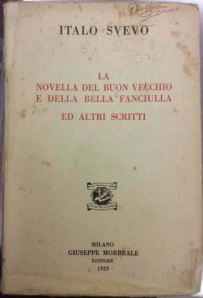 LA NOVELLA DEL BUON VECCHIO E DELLA BELLA FANCIULLA. - …