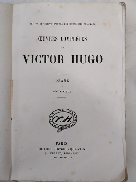 OEUVRES COMPLETES. - Edition définitive d'après les manuscrits originaux. Illustrations …