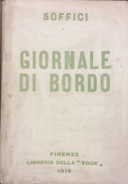 GIORNALE DI BORDO.