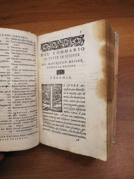 SOMMARIO DI TUTTE LE SCIENZE. - Dal quale si possono …