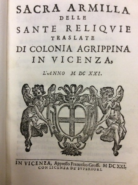SACRA ARMILLA DELLE SANTE RELIQUIE TRASLATE DI COLONIA AGRIPPINA IN …