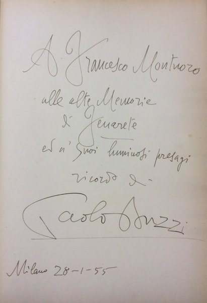 SELECTA. - (1898-1954). Poesie e prose, edite e inedite. Premessa …