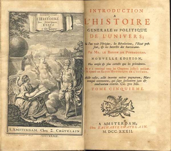 INTRODUCTION A L'HISTOIRE GENERALE ET POLITIQUE DE L'UNIVERS: TOME V …