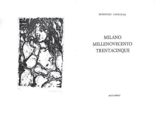 MILANO MILLENOVECENTO TRENTACINQUE.