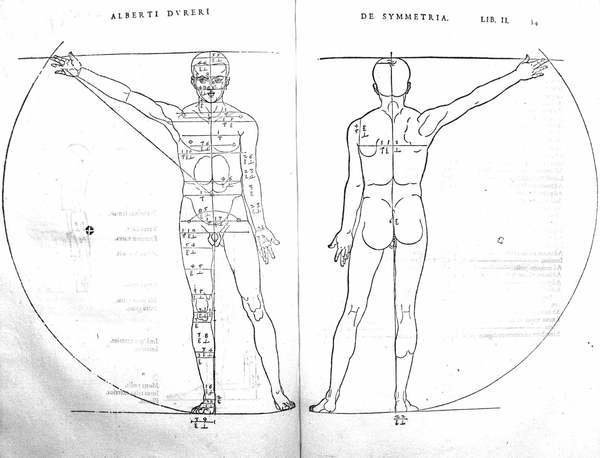 DE SYMMETRIA PARTIUM HUMANORUM CORPORUM LIBRI QUATUOR, E' GERMANICA LINGUA, …