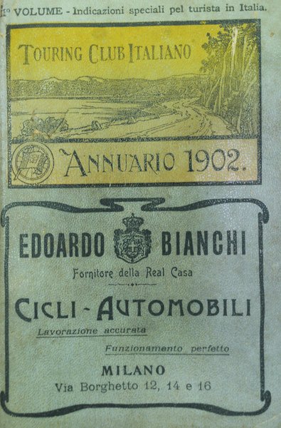 TOURING CLUB ITALIANO - ANNUARIO 1902. - Parte III della …