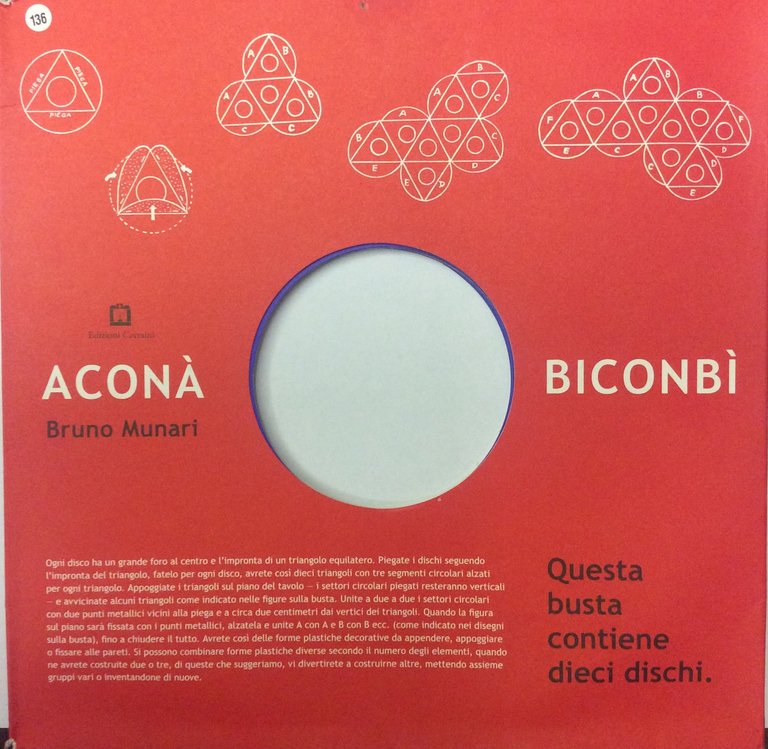 ACONA' BICONBI' - Questa busta contiene dieci dischi.