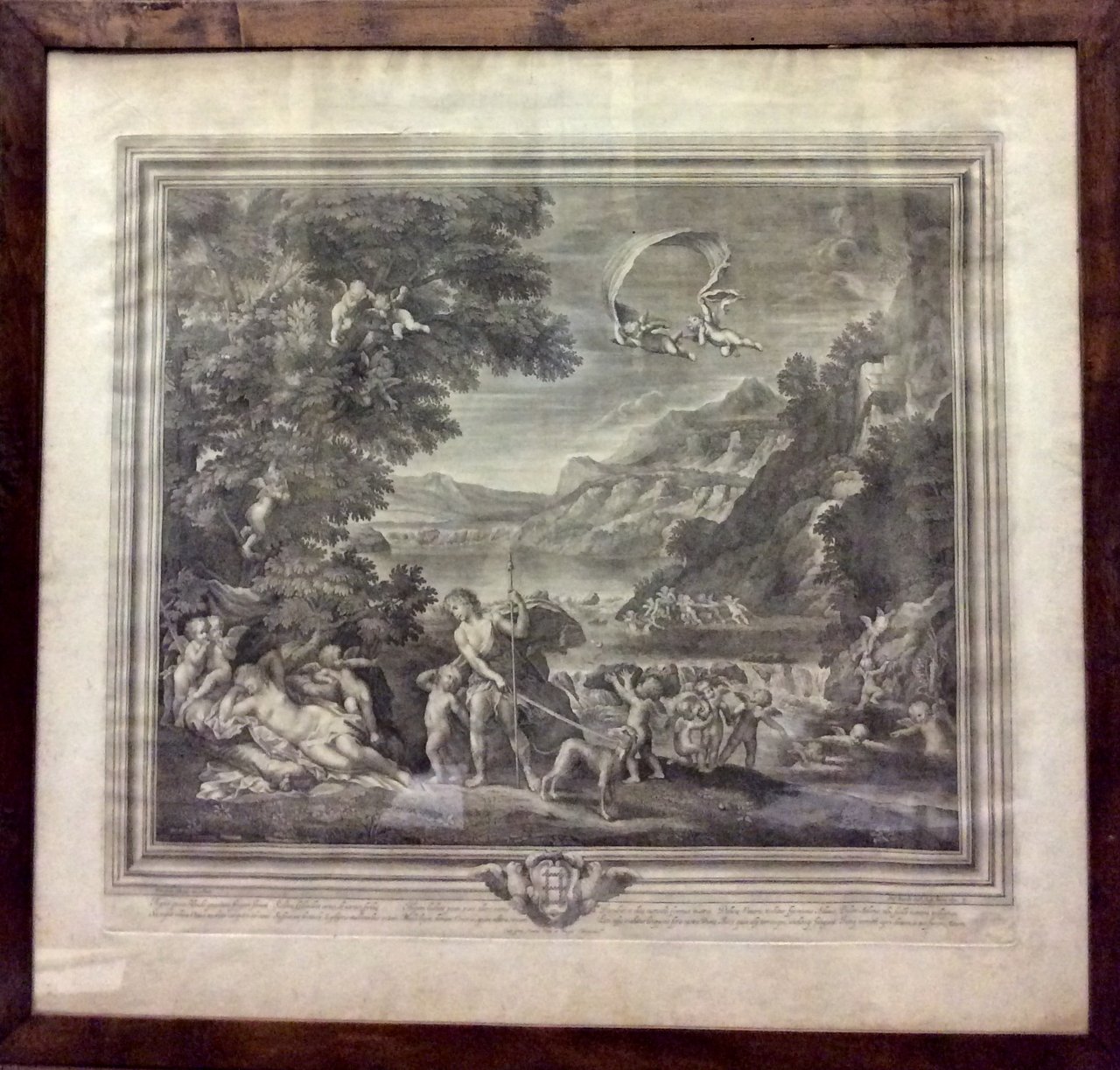 ADONE ATTRATTO DALLE BELLEZZE DI VENERE. - Quattro Storie di …