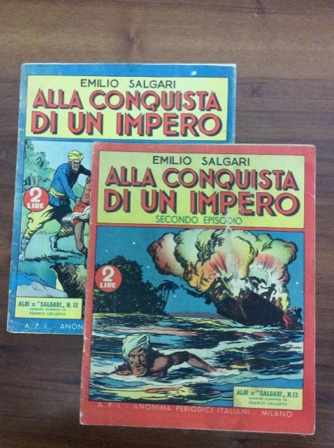 ALLA CONQUISTA DI UN IMPERO. - Riduzione illustrata da Franco …