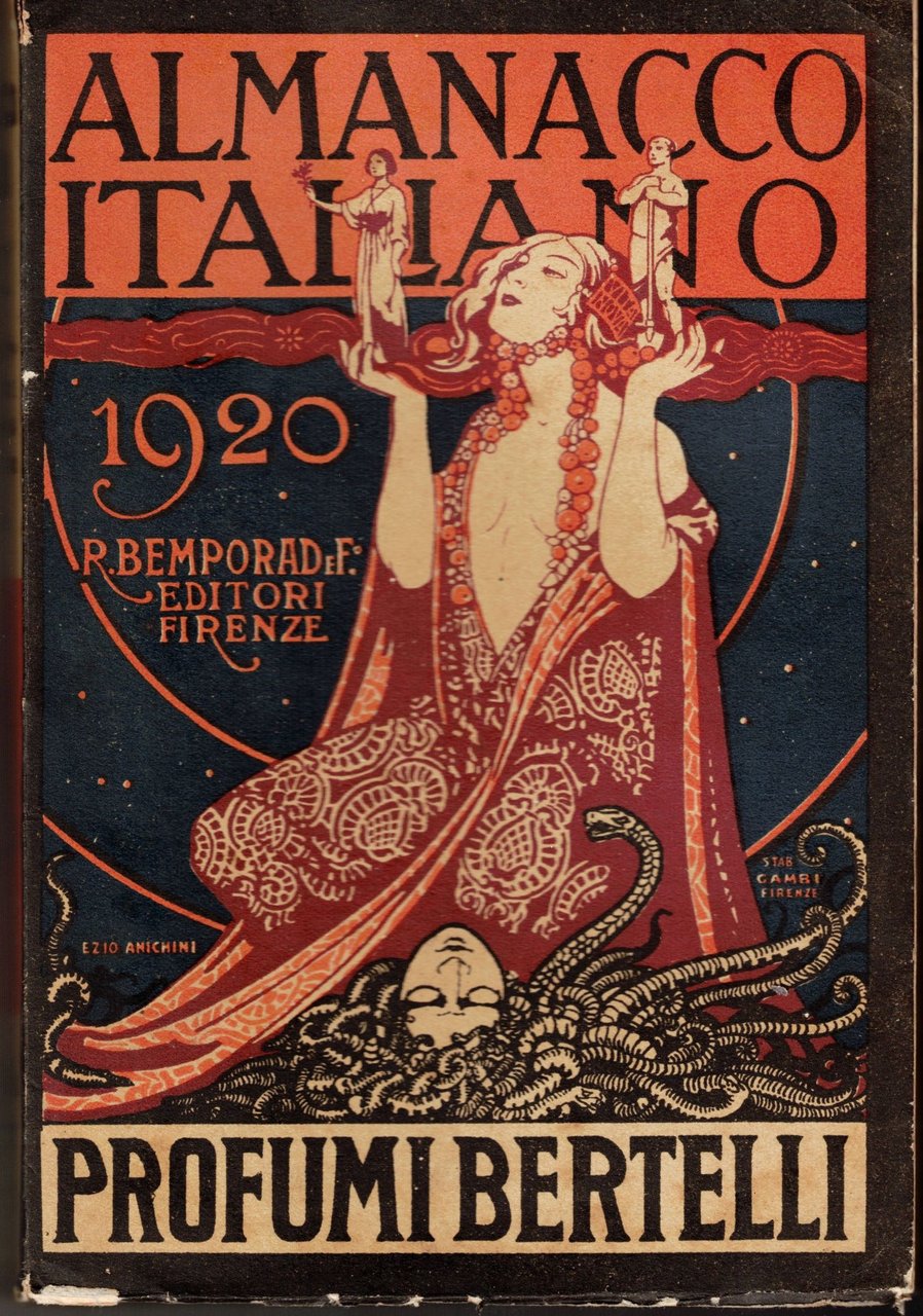 ALMANACCO ITALIANO. VOLUME XXV PER L'ANNO 1920. - Piccola enciclopedia …