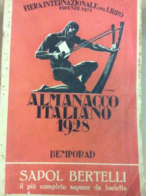 ALMANACCO ITALIANO. VOLUME XXXIII PER L'ANNO BISESTILE 1928 (VI DELL'E.F.). …