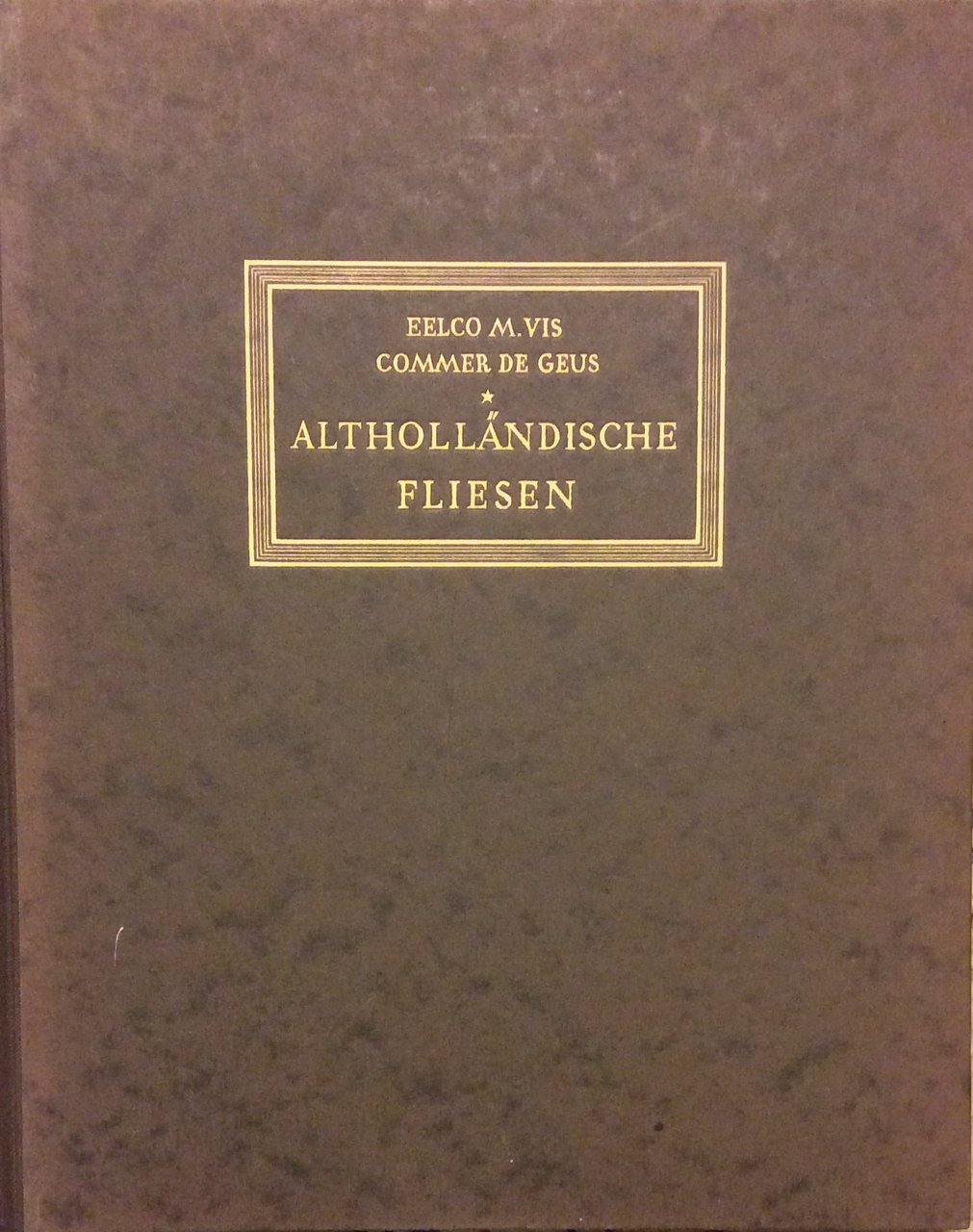 ALTHOLLANDISCHE FLIESEN.