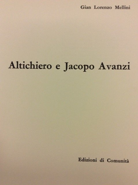 ALTICHIERO E JACOPO AVANZI.
