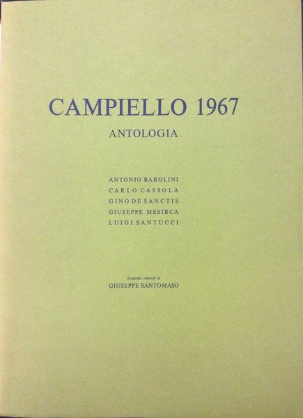 ANTOLOGIA DEL CAMPIELLO 1967.