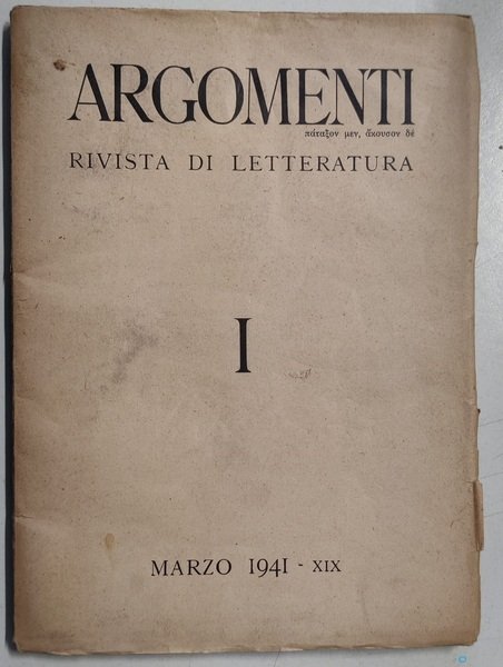 ARGOMENTI.