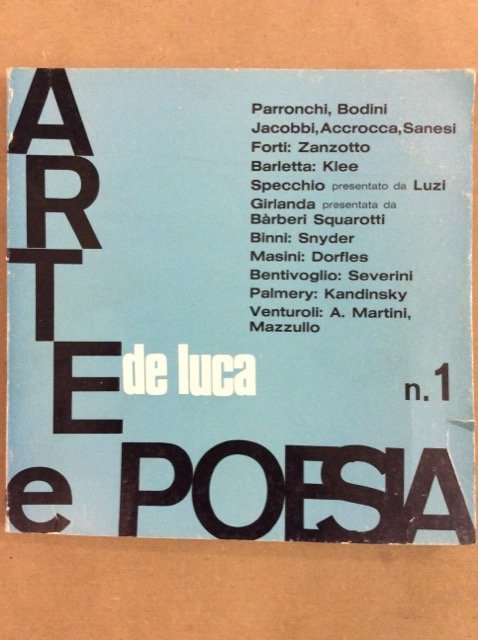 ARTE E POESIA. - Rivista di arte e poesia contemporanea, …