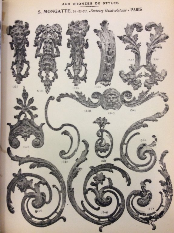 AUX BRONZES DE STYLE. - Fabrique de bronzes pour meubles …
