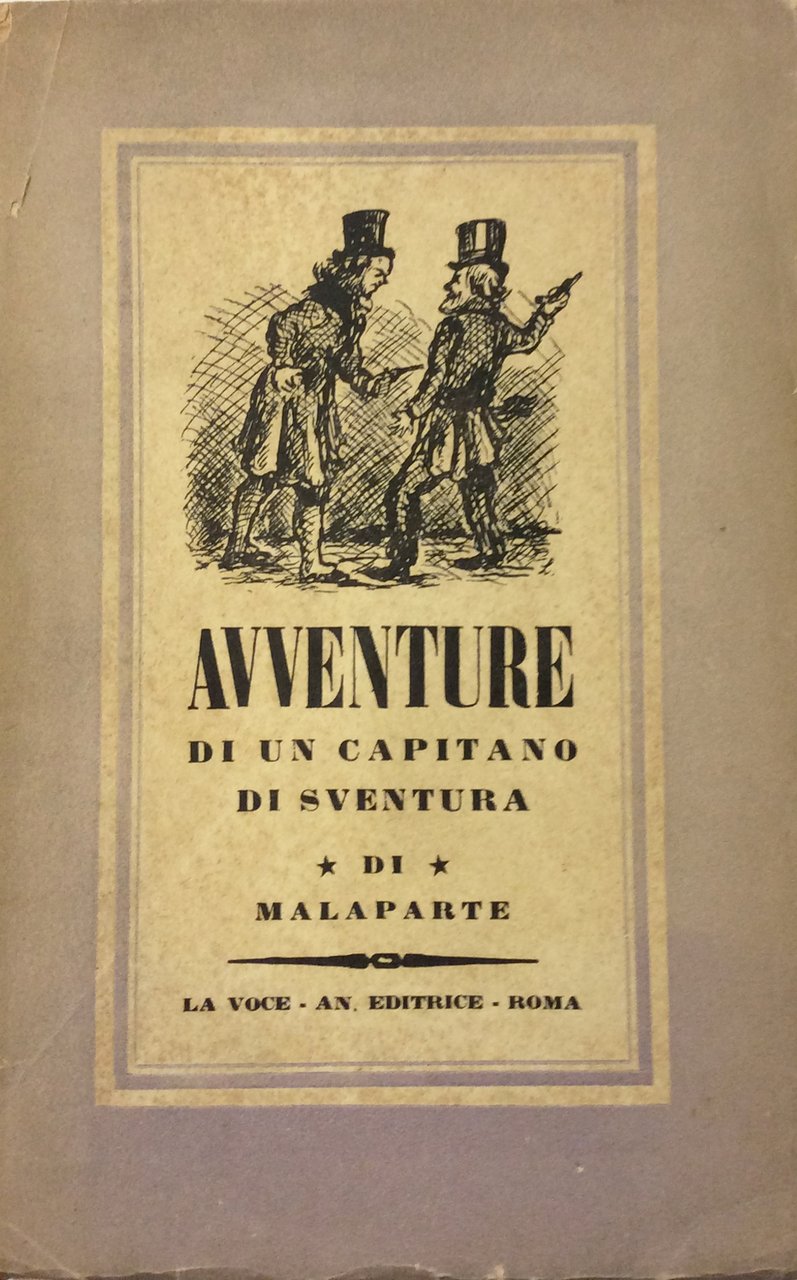 AVVENTURE DI UN CAPITANO DI SVENTURA. - Seconda edizione. | Immagine principale