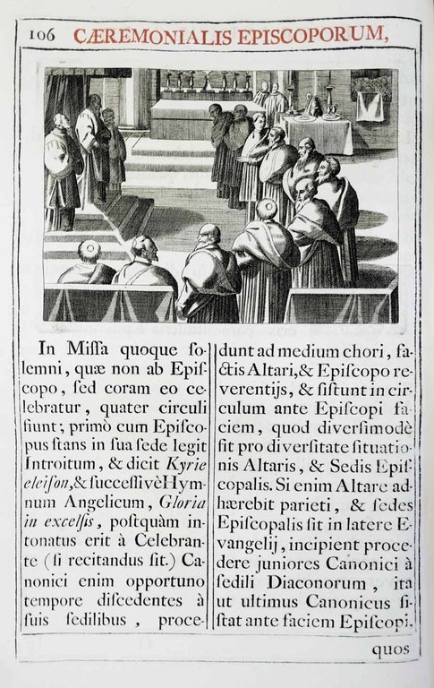 CAEREMONIALE EPISCOPORUM, CLEMENTIS VIII. PRIMUM, NUNC DENUO INNOCENTII PAPAE X. …