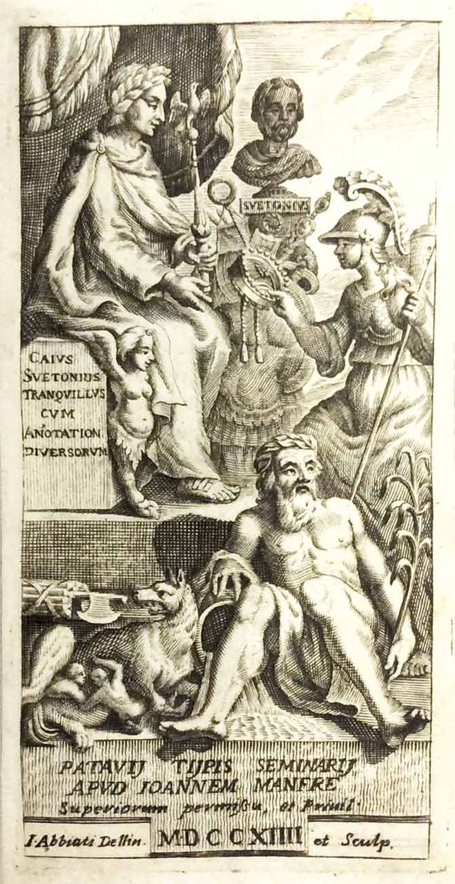 CAIUS SUETONIUS TRANQUILLUS CUM ANOTATION. DIVERSORUM.