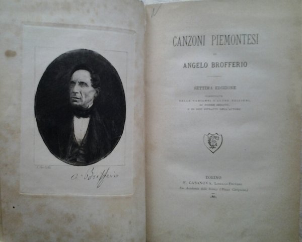 CANZONI PIEMONTESI.