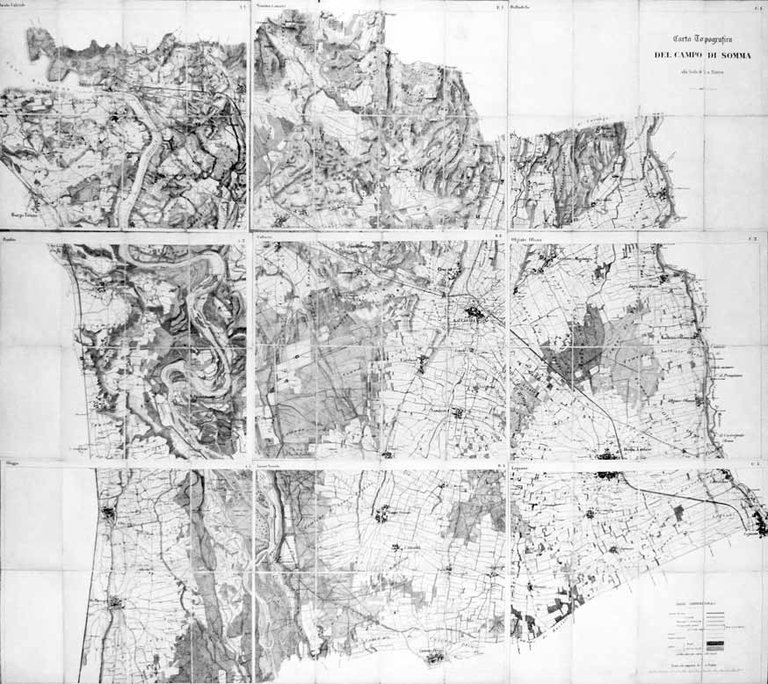 CARTA TOPOGRAFICA DEL CAMPO DI SOMMA E DEL CIRCONDARIO DI …