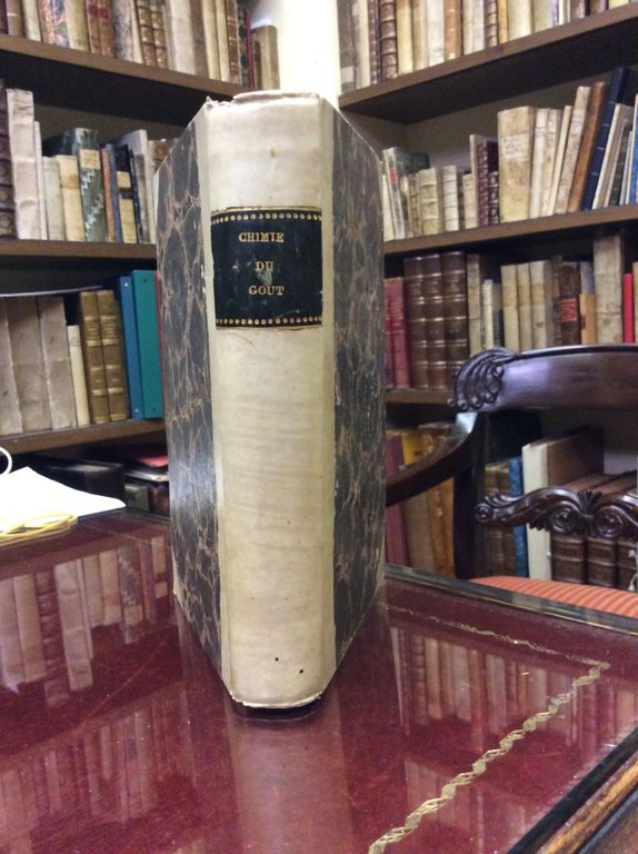 CHIMIE DU GOUT ET DE L'ODORAT. - Ou principes pour …