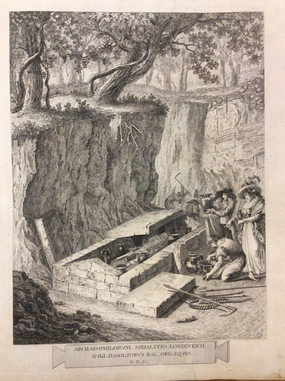 COLLECTION OF ENGRAVINGS FROM ANCIENT VASES, MOSTLY OF PURE GREEK …