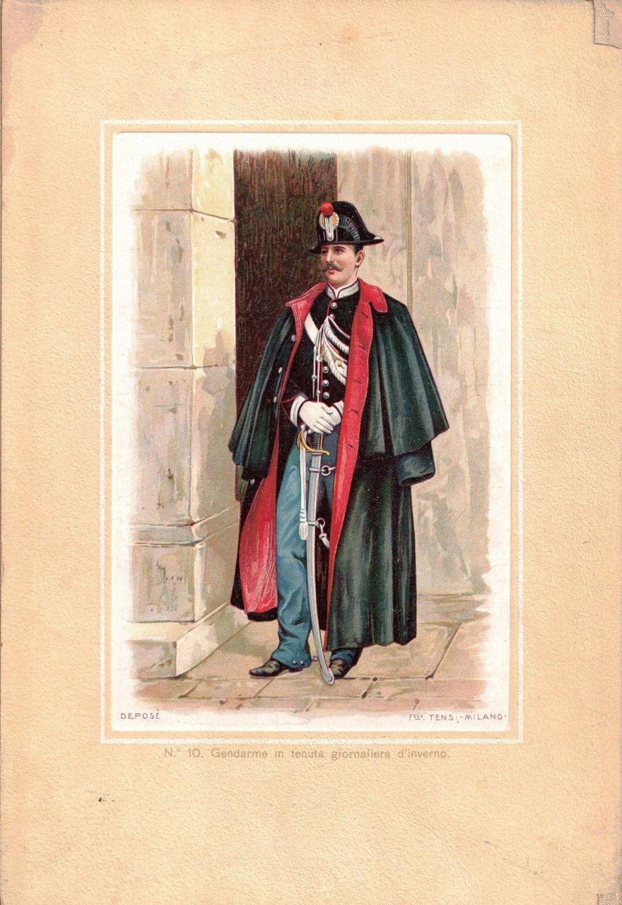 COSTUMI DELLA CORTE MILITARE PONTIFICIA.