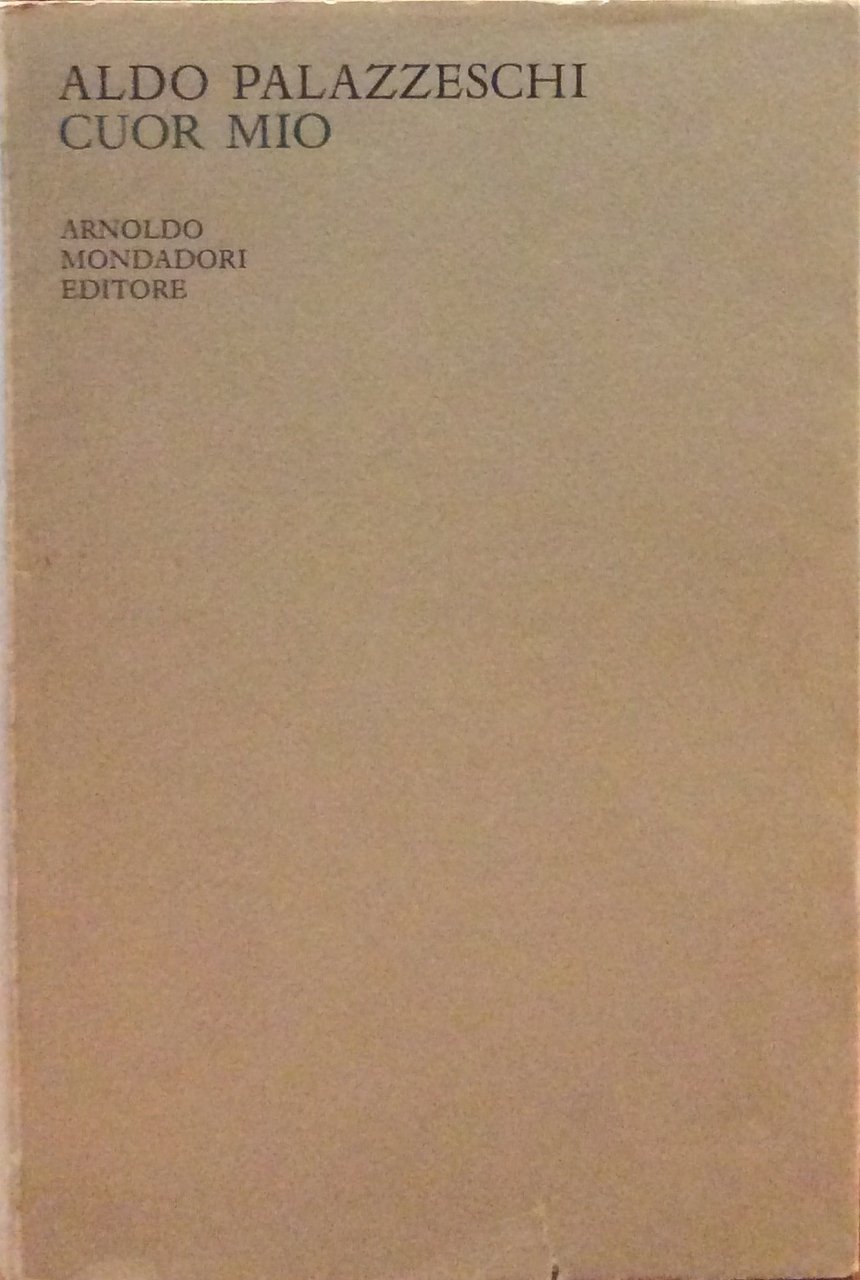 CUOR MIO. - Lo Specchio - I Poeti del nostro …