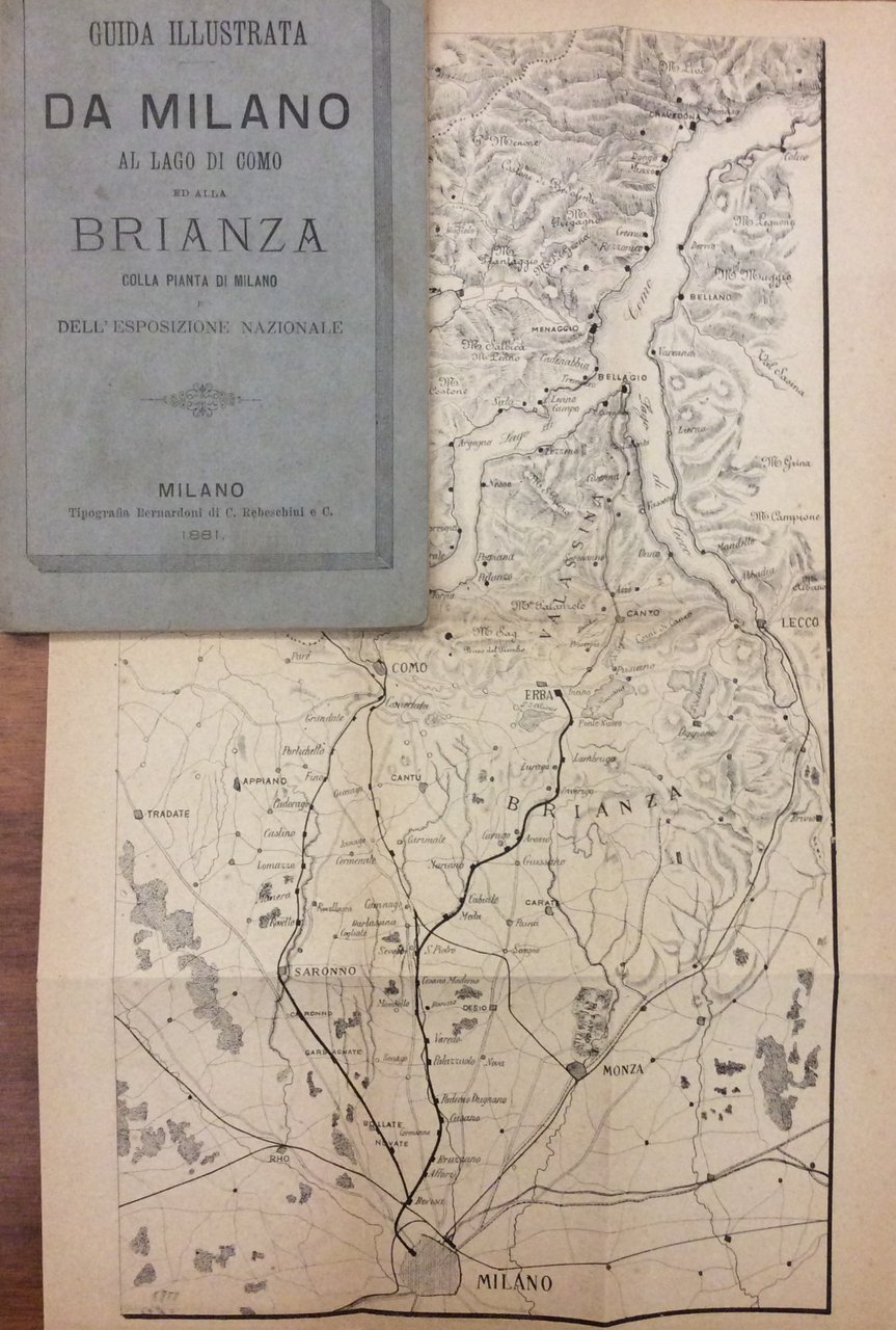 DA MILANO AL LAGO DI COMO ED ALLA BRIANZA. COLLA …
