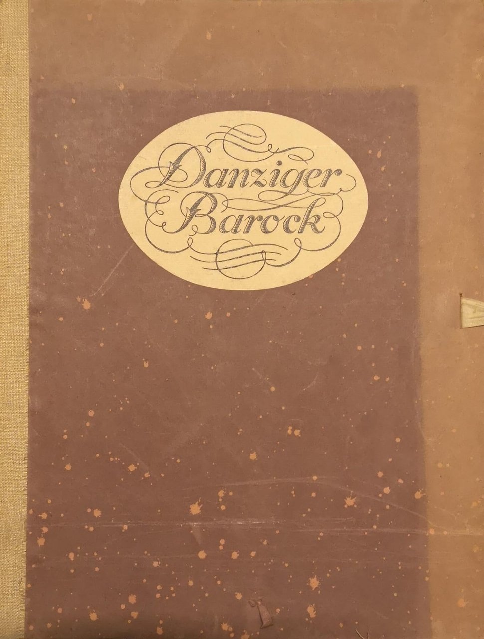 DANZIGER BAROCK. - Aufnahmen von Werken der Bildnerei und des …